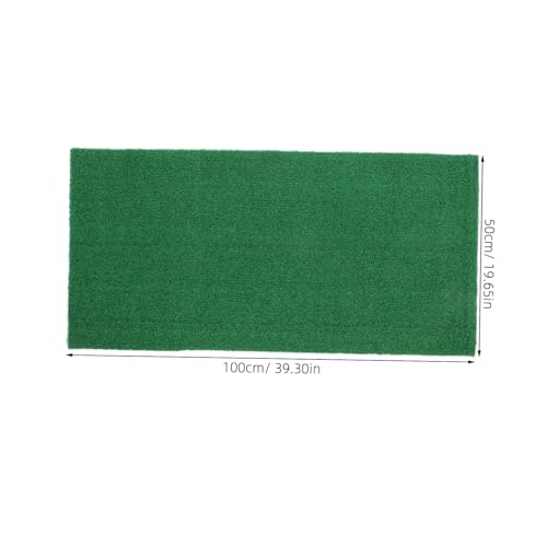 ORFOFE Realistic Simulation Grass Mat for Aquatic Turtles and Reptiles Wear-Resistant Synthetic Lawn for Use Basking Platform for Pet Areas