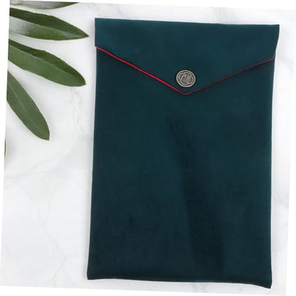 NUOBESTY Chinese Style Scripture Storage Bag Elegant Buddhist Quran Pouch for Protective Storage for Sacred Texts Lightweight Simple Design