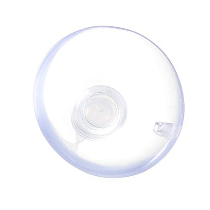 uxcell Aquarium Suction Cup Clips Airline Tube Holders Clamps for Fish Tank Clear 6mm 12Pcs - size: 6mm