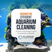 FL!PPER Platinum Aquarium Hand Scraper for Glass and Acrylic Tanks - 18" - size: 1 Count (Pack of 1)