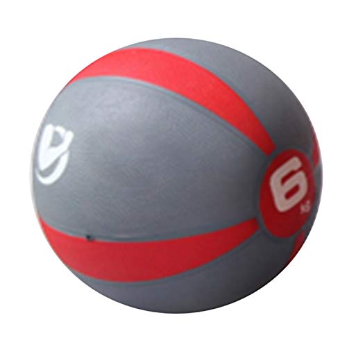 Medicine Balls Rubber Medicine Ball, Aerobic Core Training Elastic Fitness Ball, 1KG/2KG/3KG/4KG/5KG/6KG/7KG/8KG/9KG/10KG (Size : 6kg/13.2lb) - size: 6kg/13.2lb