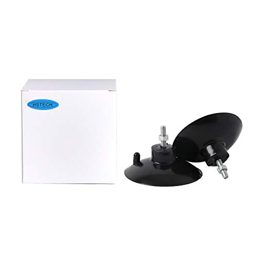HSTECH (4 Pcs) Black French Fry Suction Cup Feet Compatible with Industrial Commercial French Fry Cutter - color: Black