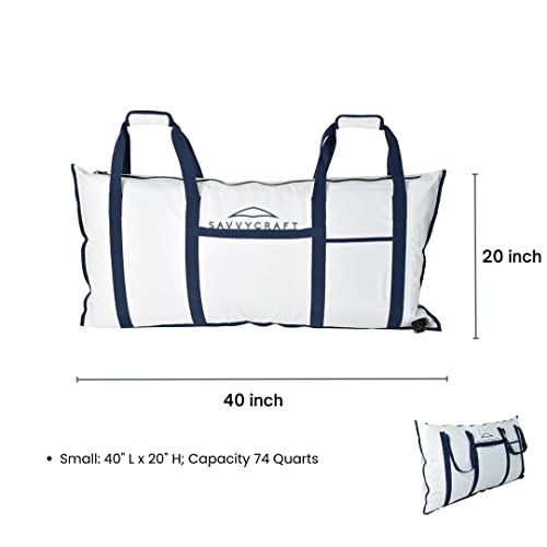 Savvycraft Waterproof Insulated Fish Kill Bag, Leakproof, 40" L x 20" H - style: Envelop: 40"l X 20"h