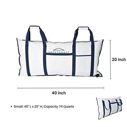 Savvycraft Waterproof Insulated Fish Kill Bag, Leakproof, 40" L x 20" H - style: Envelop: 40"l X 20"h