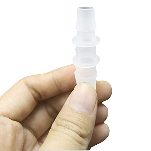 5/16" to 5/32" Hose Barb Reducer Pipe Fittings Adapter, Plastic Joint connector Splicer Mender for Aquarium Household Transport Fuel Gas Liquid Air (Pack of 4) - size: 5/16"-5/32"