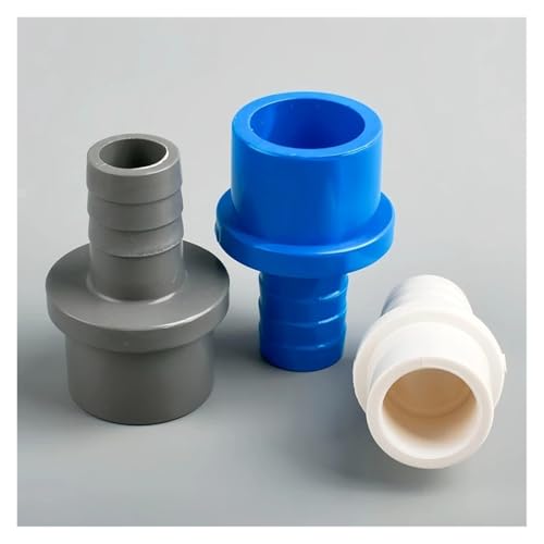 1~15PCS 20/25/32mm To 5~25mm PVC Pagoda Pipe Connectors Garden Irrigation Soft Hose Adapter Aquarium Fish Tank Fittings(OD 20mm to 12mm,White (5 PC)) - color: OD 20mm to 12mm, size: White (5 PC)