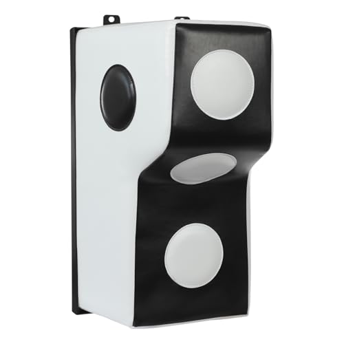 Wall Mount Boxing Training Bag - Uppercut Boxing Training Punching Target - Heavy Punching Bag for Adults for Bedroom/Living Room/Gym - color: White (15.7*11.8*27.5 Inch)