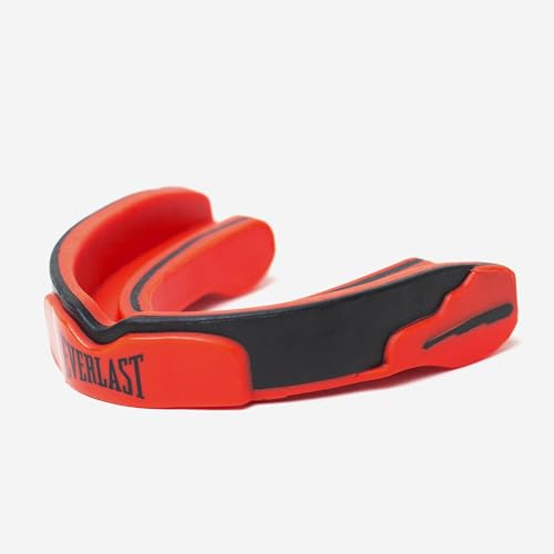 Everlast EverGel Boxing Mouthguard - color: Red/Black