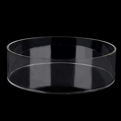 TOPINCN Aquarium Viewing Ring, Viewer Fish Acrylic Observe Lense Aquarium Fish Photograph Cylinder Magnifier for Marine Aquarium Reef(200mm)