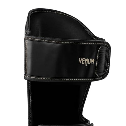 Venum Impact Evo Scales Shin Guards - color: Black