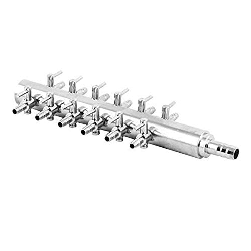Aquarium Air Pump Splitter,12-Way for Air Flow Control Lever Valve | Manifold for Air Pumps Fish Tank Multi-port Distributor Splitter - size: 12 Ways