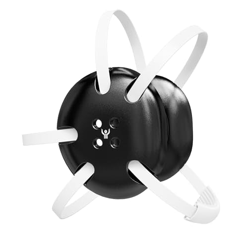 Great Call Athletics Classic Wrestling Headgear, White Straps - style: Black w/ White Straps