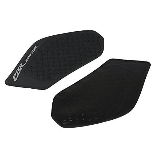 Motorcycle Anti Sticker Tank Traction Pad Side Knee Grip Protector for CBR600RR CBR600 600 RR 2003-2006, Black, 500110560