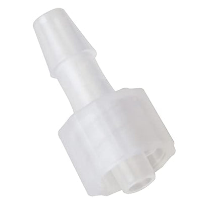MEETOOT 10pcs Male Luer Lock 5/32" Polycarbonate Hose Barb Adapter for Laboratory Biochemical/Analytical Instruments, Food Machinery and Aquarium Equipment - size: 5/32Inch