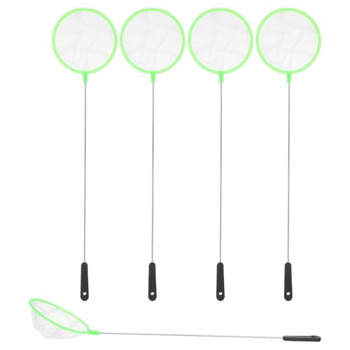 TOYANDONA 5pcs Aquarium Fishing Nets with Fine Mesh Brine Shrimp Sieves Plastic Fish Tank Accessories for Artemia Eggs and Small Fish Cleaning Random Color