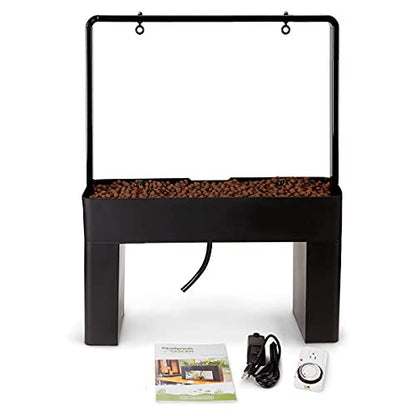 Aquaponics Garden, Self-Sustaining Desktop Aquarium Hydroponics Ecosystem Kit, fits Standard 10 Gallon Aquariums