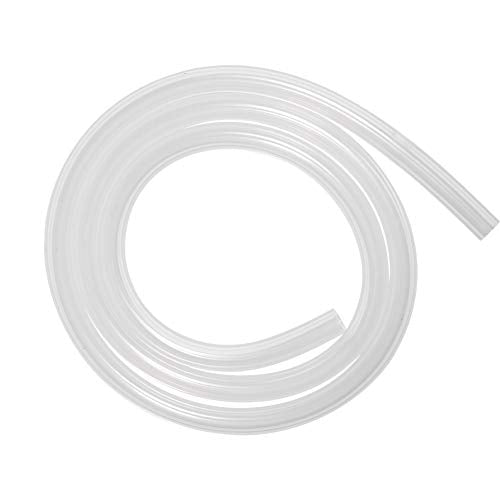 Quickun Pure Silicone Tubing, 4mm ID x 6mm OD High Temp Food Grade Tube Pure Silicone Hose Tube for Home Brewing, Beer Line, Kegerator, Wine Making, Aquaponics, Air Hose by Proper Pour (3.28 Ft) - size: 4mmx6mm, style: 3.28Ft (1meter)