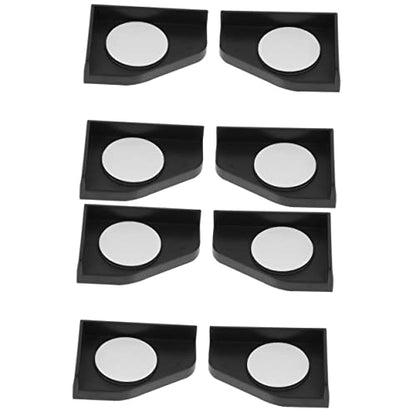 Mipcase 8pcs Fish Tank Corner Pads Thickened -Collision Corner Protectors for Aquarium Base Shockproof Safety Bumpers Easy to Install Non- Mat for Preventing Damage