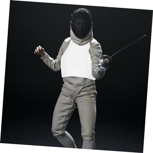 Professional Fencing Chest Protector Breathable Guard for Men and Women Lightweight Material Full Chest for Training and Competition Portable Design for Easy Carrying