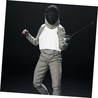 Professional Fencing Chest Protector Breathable Guard for Men and Women Lightweight Material Full Chest for Training and Competition Portable Design for Easy Carrying