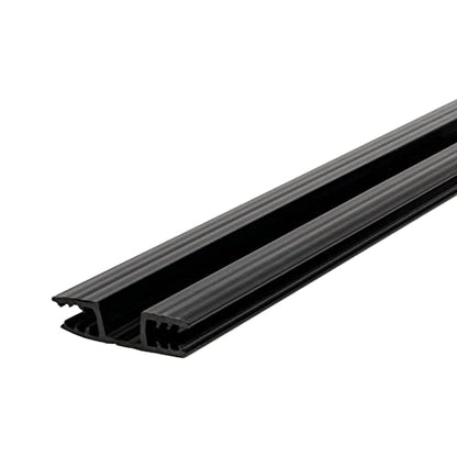 Black PVC Living Hinge for 1/4in Panels - 36 Inches (Pack of 4, 12 Feet Total)