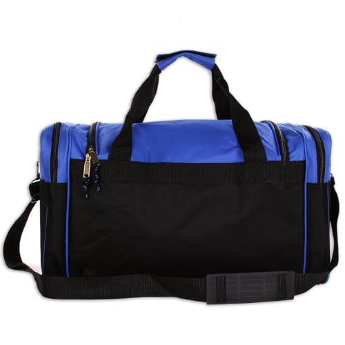 Personalized Sport Deluxe Duffel Bag With Custom Name & Text - Hockey - color: Black, style: Hockey 26 Inch