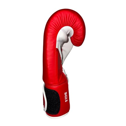 Ringside Striker Boxing Training Sparring Gloves - color: Red/White, size: Small-Medium