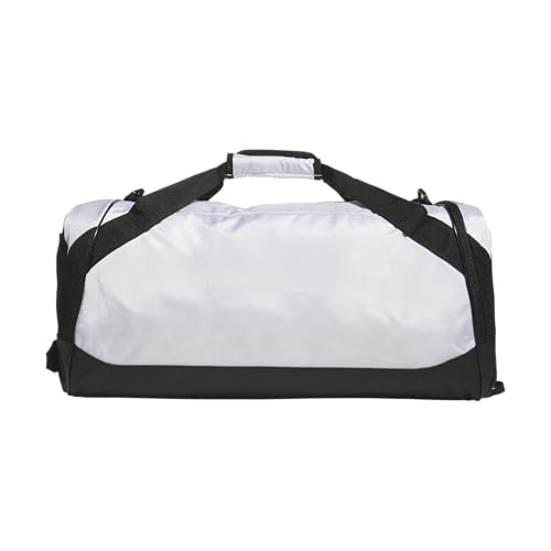 adidas Unisex Team Issue Sports Duffel Bag for Men and Women - color: White/Black/2