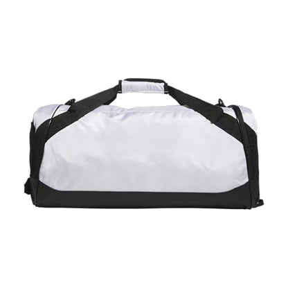 adidas Unisex Team Issue Sports Duffel Bag for Men and Women - color: White/Black/2
