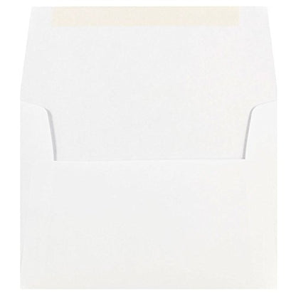 JAM PAPER A7 Invitation Envelopes - 5 1/4 x 7 1/4 - White - 50/Pack - color: White, size: A7