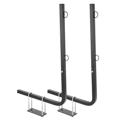 RV Bumper Tote Tank Holder with Anti-Slip Pads & Full Kit - Fits 4" & 4.5" Bumpers, Universal for 15-36 Gallon Tanks, Heavy-Duty Mount for RVs Without Ladder