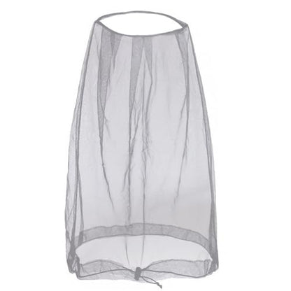Practical Head Covers with Fine Density Mesh Antibug Head Net for Women Men Unisex Hiking Camping Fishing Accessories Gnat - color: Gray Empty Top