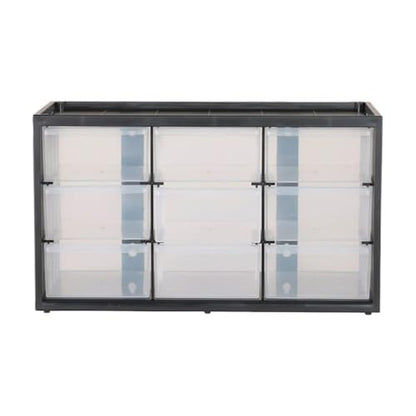 CRAFTSMAN Plastic Storage Organizer Bin System, 9 Compartment, Modular, Home Office (‎CMST40709) - size: 1 Count (Pack of 1), style: 9 Bins