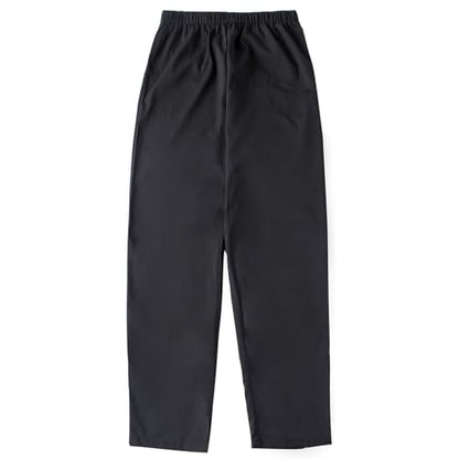 Men's Muslim Arab Middle East Pant Cotton Loosestyle Afghan Pants Men Muslim Arab Middle Pants with Waist Elastic - color: Black, size: XX-Large
