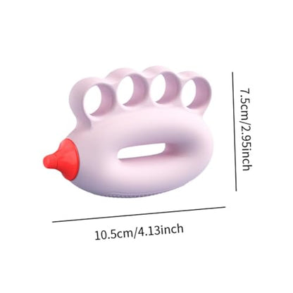 Colaxi Kids Hand Grip Strengthener,Hand Exercise Ball,Multiple Resistance Levels Ergonomic 10–15 Strength Train,Finger Exerciser - color: pink