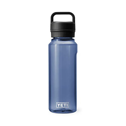 YETI Yonder Water Bottle with Yonder Chug Cap, Lightweight, Leakproof and BPA-Free - color: Navy, style: 34oz