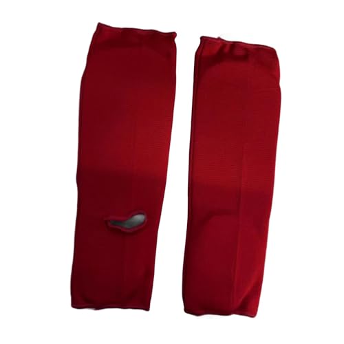 Shin Guards for Arts and Sports - color: Red M