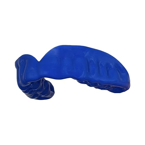 Zero-G Sports Mouthguard Blue 1-Pack - Adult Size - Boil & Bite - Basketball, Football, Soccer, Baseball, Hockey, Lacrosse - color: Blue
