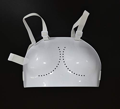 LEONARK Fencing Sport Hema 가슴 보호대 플라스트론 가슴 보호대 포일 에뻬 세이버 펜서 축구 럭비 배구 등 - size: X-Large
