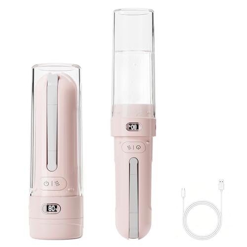 Portable Bidet for Travel | Bathroom - Rechargeable Electric Bidet Sprayer with 3 Pressure | Waterproof for Ultimate Personal Hygiene Cleaning at Home Office and Camping - color: Pink