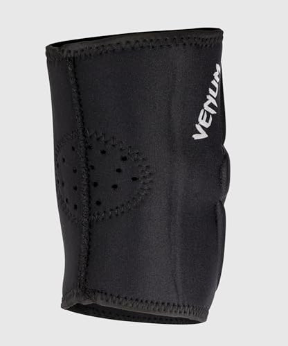 Venum Gel Kontact Knee Pads - Black/Silver - X-Large