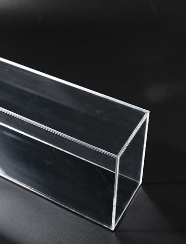 Transparent Acrylic Shallow Fish Tank Sink - Multiple Sizes (60x55x5cm/23.6x21.6x1.96in) for Stunning Photography and tic Displays - size: 60x55x5cm/23.6x21.6x1.96in