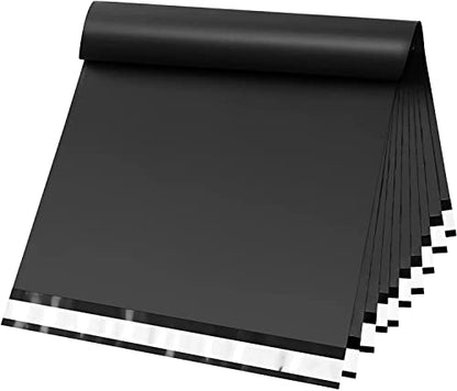 Famagic Poly Mailers, 50pc 19x24 Inch Opaque Shipping Bags, Tearproof and Waterproof Chic Mailing Envelopes, Self Seal Black - color: Black, size: 19x24