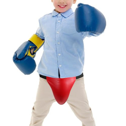 DOITOOL ’s Breathable Groin Protector for Martial Arts Boxing Taekwondo Training, Reusable Integrated Crotch Guard in Red, Lightweight Protective Gear for ’ Combat Sports