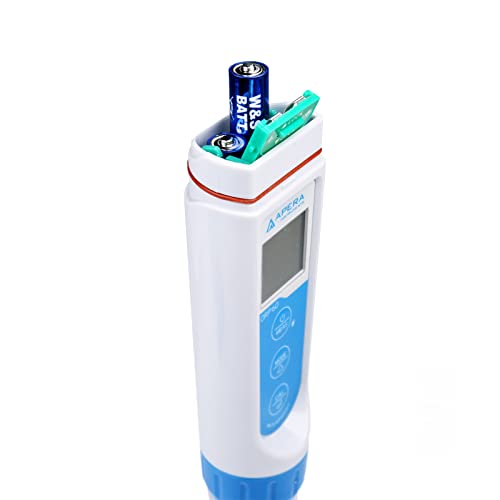 Apera Instruments AI311 Premium Series PH60 Waterproof pH Pocket Tester Kit, Replaceable Probe, ±0.01 pH Accuracy, Lcd display - style: For General Water Solutions