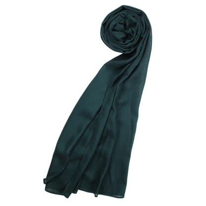 Modal Hijab for Women | Headscarf - color: Pine Modal - Plain Hijab