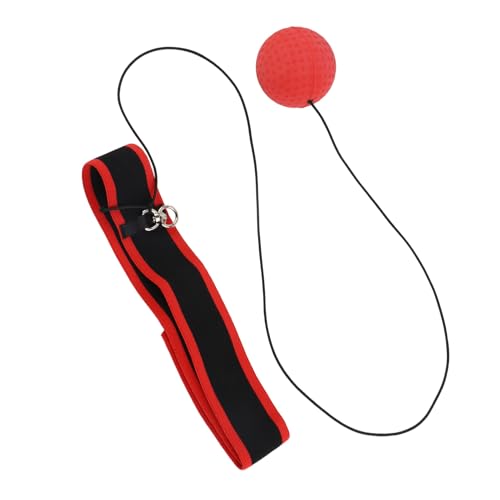 Boxing Equipment Ball Made of Quality Material with Stretchy Adjustable Headband, Easy to Use for Speed Improvement, Perfect for Room, Garden, or Park Training - size: E305-H01