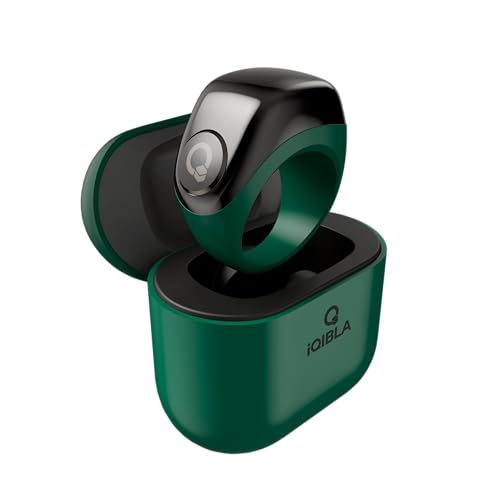 TAKVA - Zikr Ring Jood | Improved, Smart Tasbih Ring (Interchangeable Ring sizes) (Green) - color: Green