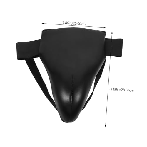 POPETPOP Sports Groin Guard Breathable Crotch Protector Wear Resistant Design for Taekwondo Boxing Karate Portable Training Supply for Adults