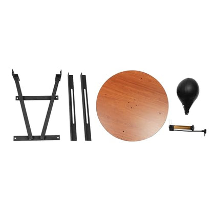 Speed Bag Platform Kit, Heavy Duty Hanging Swivel Workout Speedball Kicking with Adjustable Height, for Home Fitness, Suitable for Boxing and Fitness Enthusiasts